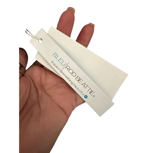 NEW Bleu by Rod Beattie Bandeau Mio One-Piece Swimsuit Black NWT - Size 4 - Picture 6 of 8